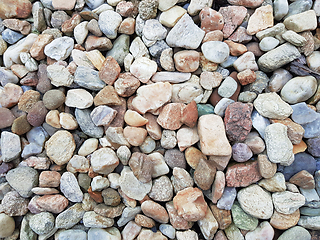 Image showing pebbles texture for background