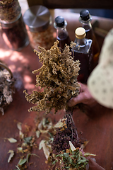 Image showing herbalist workshop