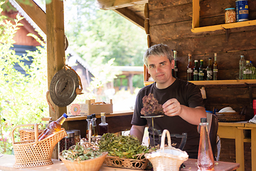 Image showing herbalist small business owner