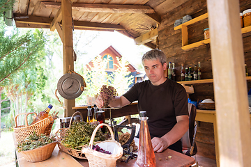 Image showing herbalist small business owner