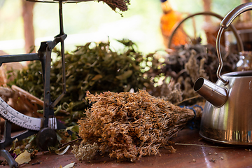 Image showing herbalist workshop