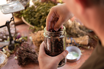Image showing herbalist small business owner