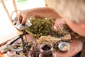 Image showing herbalist small business owner