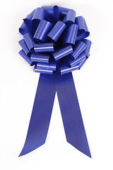 Image showing Blue ribbon