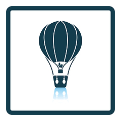 Image showing Hot air balloon icon