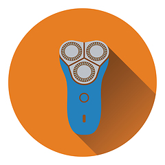 Image showing Electric shaver icon