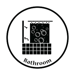 Image showing Hotel bathroom icon