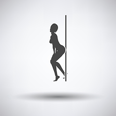 Image showing Stripper night club icon