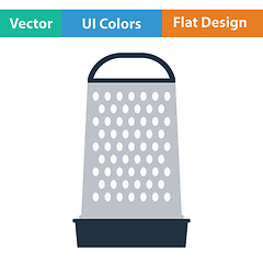 Image showing Kitchen grater icon