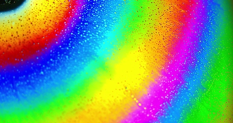 Image showing Abstract multicolored surface closeup photo