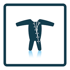 Image showing Baby onesie icon