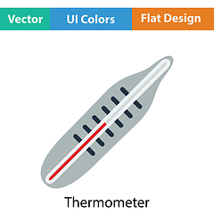 Image showing Medical thermometer icon