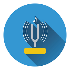 Image showing Tuning fork icon