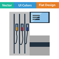 Image showing Fuel station icon