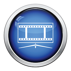 Image showing Cinema TV screen icon