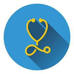 Image showing Stethoscope icon