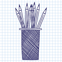 Image showing Pencil case