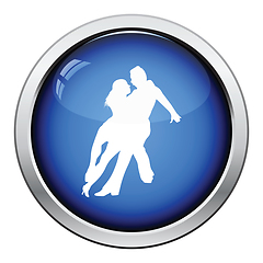 Image showing Dancing pair icon