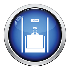 Image showing Bank clerk icon