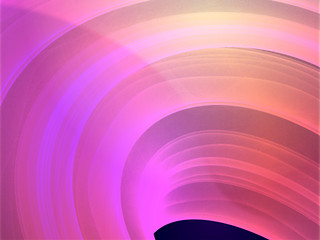 Image showing Wavy glowing colors