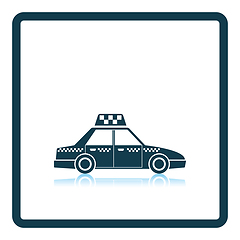 Image showing Taxi car icon