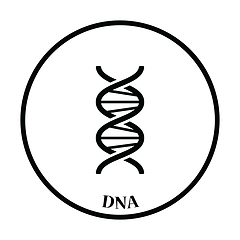 Image showing DNA icon