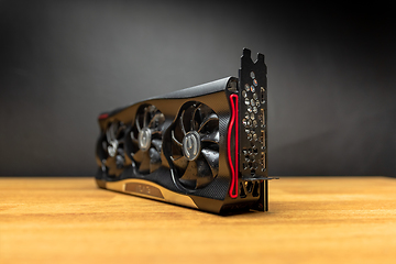 Image showing High end Graphics card closeup