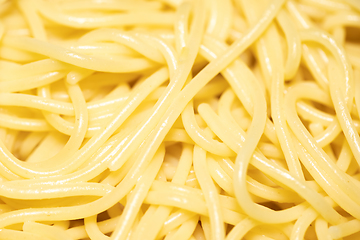 Image showing Spaghetti closeup photo as background texture