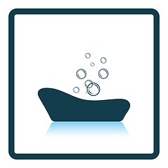 Image showing Baby bathtub icon