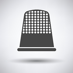 Image showing Tailor thimble icon