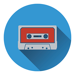 Image showing Audio cassette  icon