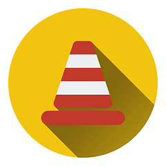 Image showing Icon of Traffic cone