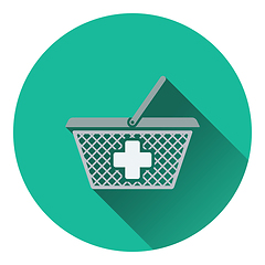 Image showing Pharmacy shopping cart icon
