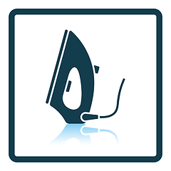 Image showing Steam iron icon