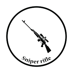 Image showing Sniper rifle icon