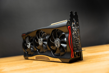 Image showing High end Graphics card closeup