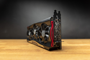 Image showing High end Graphics card closeup