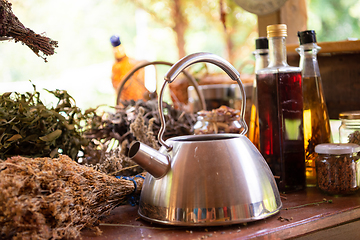 Image showing herbalist workshop