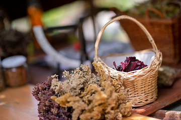 Image showing herbalist workshop