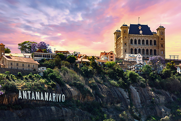 Image showing panorama of Antananarivo capital of Madagascar