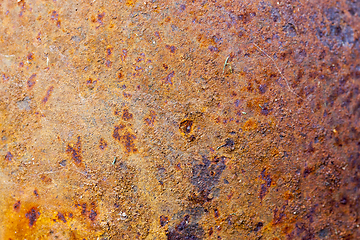 Image showing Rusty metal surface