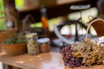 Image showing herbalist workshop