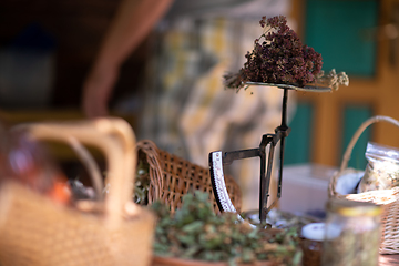 Image showing herbalist workshop