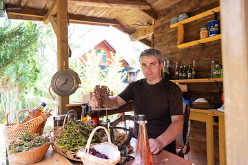 Image showing herbalist small business owner