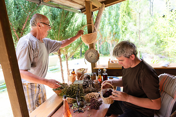 Image showing herbalist small business owner