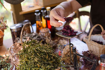 Image showing herbalist small business owner