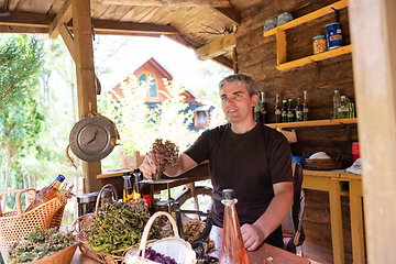 Image showing herbalist small business owner