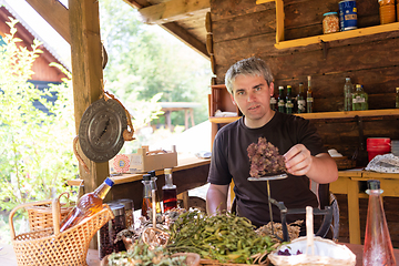 Image showing herbalist small business owner