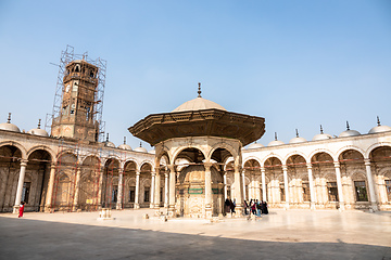 Image showing The Mosque of Muhammad Ali in Cairo Egypt at daytime