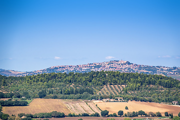 Image showing landscape scenery in Italy Marche